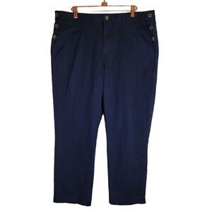 Tommy Hilfiger Women's Cropped Slim Leg Pants (Size 16)